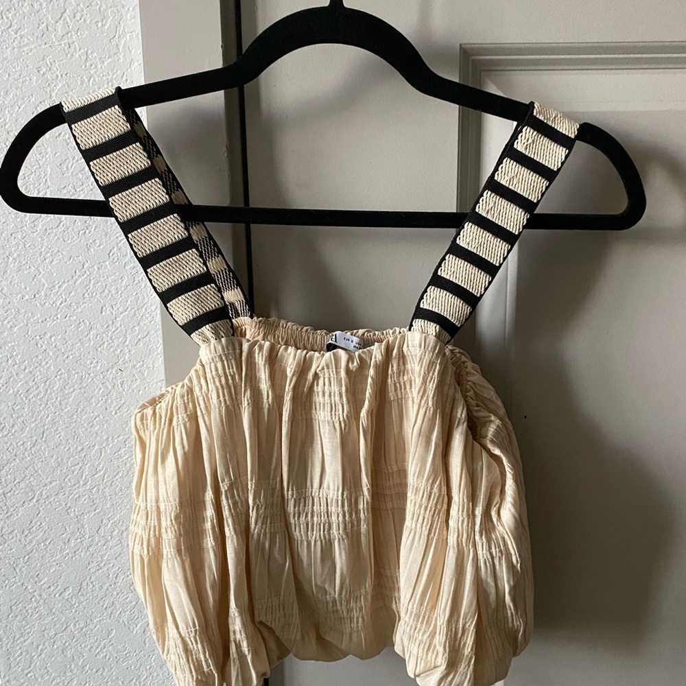 Zara Bubble Hem Tank Top